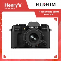 Fujifilm X-T50 16-50mm Kit Digital Mirrorless Camera - Black