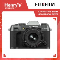 Fujifilm X-T50 16-50mm Kit Digital Mirrorless Camera - Charcoal Silver