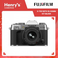 Fujifilm X-T50 16-50mm Kit Digital Mirrorless Camera - Silver