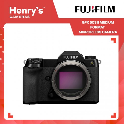Fujifilm GFX 50S II Medium Format Mirrorless Camera