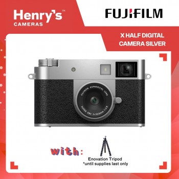 Fujifilm X Half Compact Digital Camera - Silver