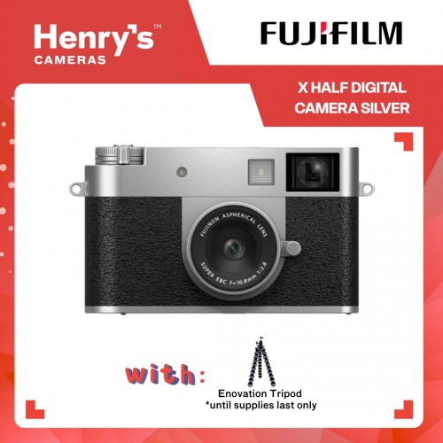 Fujifilm X Half Compact Digital Camera - Silver