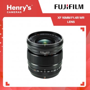 Fujifilm XF 16mm F1.4R WR Lens Fujifilm XF 16mm F1.4R WR Lens