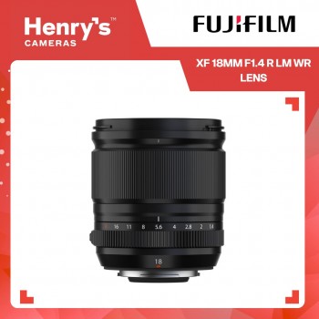 Fujifilm XF 18mm F1.4 R LM WR Lens Fujifilm XF 18mm F1.4 R LM WR Lens