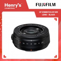 Fujifilm XF 23mm f/2.8 R WR Lens - Black