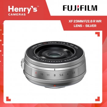 Fujifilm XF 23mm f/2.8 R WR Lens - Silver