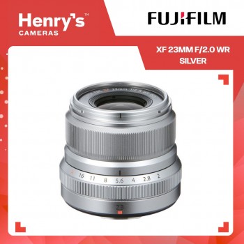 Fujinon XF 23mm F/2.0 WR Silver