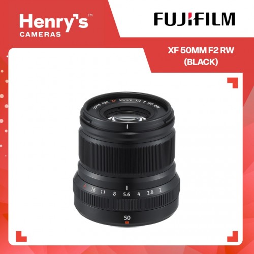 Fujifilm XF 50mm F2 RW (Black)