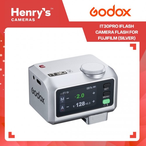 Godox iT30Pro iFlash Camera Flash for Fujifilm (Silver)