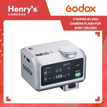 Godox iT30Pro iFlash Camera Flash for Sony (Silver)