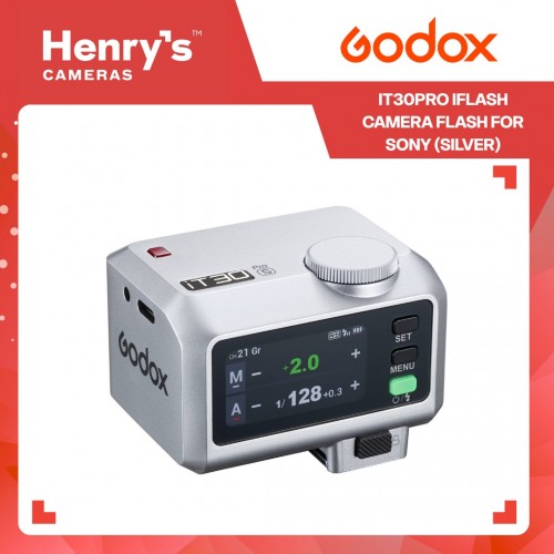 Godox iT30Pro iFlash Camera Flash for Sony (Silver)