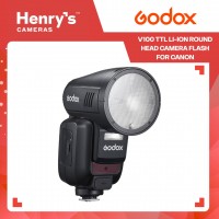 Godox V100 TTL Li-ion Round Head Camera Flash for Canon Godox V100 TTL Li-ion Round Head Camera Flash for Canon