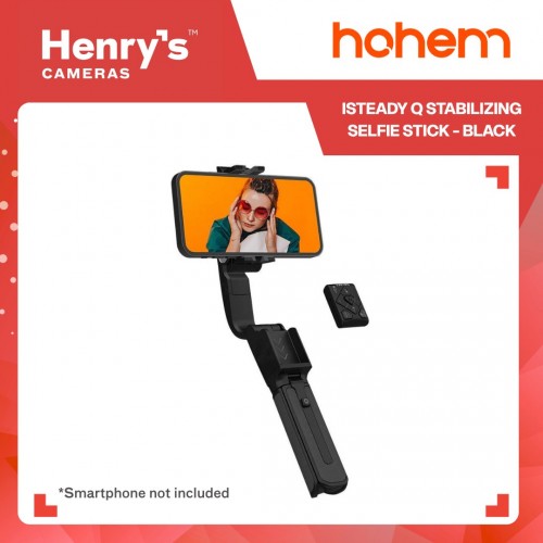 Hohem iSteady Q Stabilizing Selfie Stick - Black