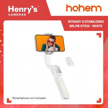 Hohem iSteady Q Stabilizing Selfie Stick - White Hohem iSteady Q Stabilizing Selfie Stick - White
