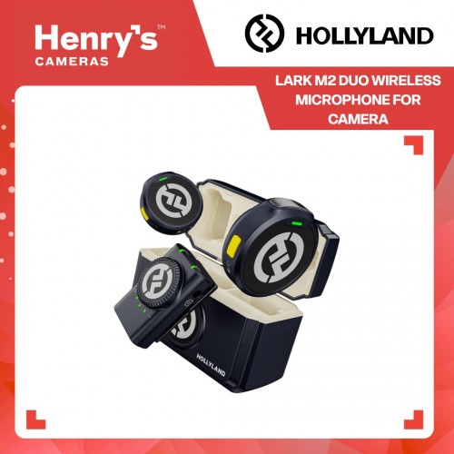 Hollyland Lark M2 Duo Wireless Microphone for Camera