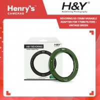 H&Y Revoring 52-72mm Variable Adapter for 77mm Filters - Vintage Green