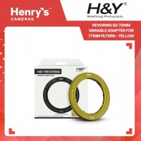 H&Y Revoring 52-72mm Variable Adapter for 77mm Filters - Yellow