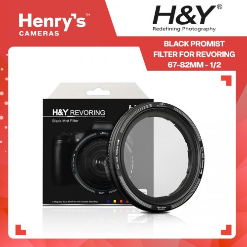 H&Y Black Promist Filter for Revoring 67-82mm - 1/2