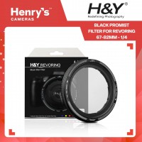 H&Y Black Promist Filter for Revoring 67-82mm - 1/4