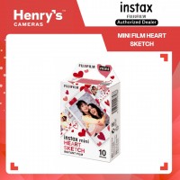 Fujifilm Instax Mini Film Heart Sketch