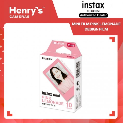 Fujifilm Instax Mini Film Pink Lemonade Design Film Fujifilm Instax Mini Film Pink Lemonade Design Film