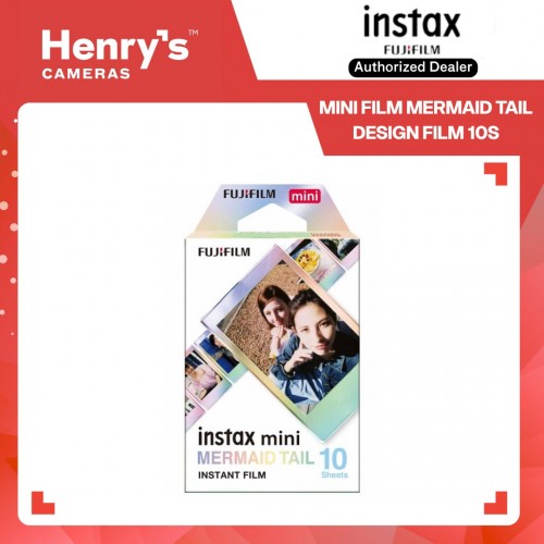 Fujifilm Instax Mini Film Mermaid Tail Design Film 10s