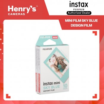 Fujifilm Instax Mini Film Sky Blue Design Film