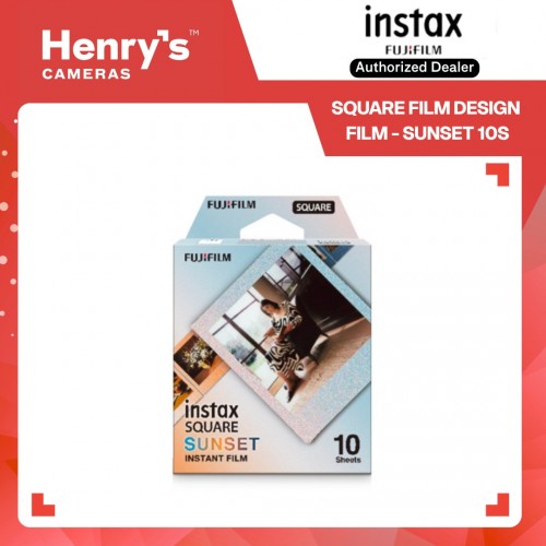 Fujifilm Instax Square Film Design Film - Sunset 10s