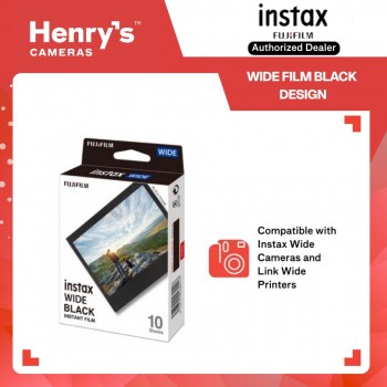 Fujifilm Instax Wide Film Black Design