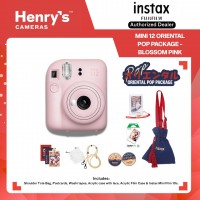 Fujifilm Instax Mini 12 Oriental Pop Package - Blossom Pink