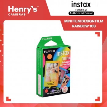 Fujifilm Instax Mini Film Design Film Rainbow 10s