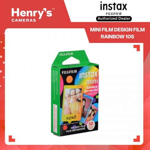 Fujifilm Instax Mini Film Design Film Rainbow 10s