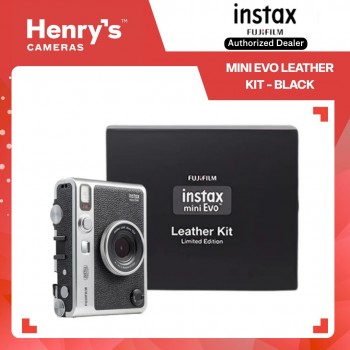 Fujifilm Instax Mini Evo Leather Kit - Black