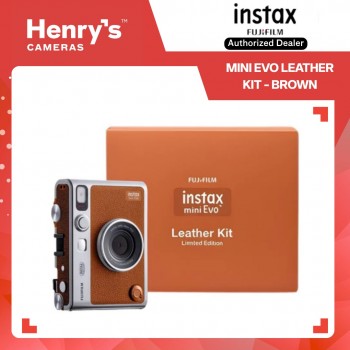 Fujifilm Instax Mini Evo Leather Kit - Brown