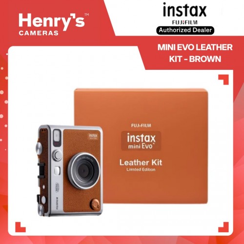 Fujifilm Instax Mini Evo Leather Kit - Brown