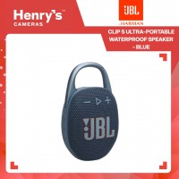 JBL Clip 5 Ultra-portable waterproof speaker - Blue JBL Clip 5 Ultra-portable waterproof speaker - Blue