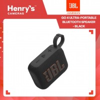 JBL Go 4 Ultra-Portable Bluetooth Speaker - Black JBL Go 4 Ultra-Portable Bluetooth Speaker - Black