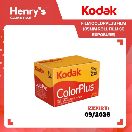 Kodak Film Colorplus Film (35mm Roll Film 36 Exposure)