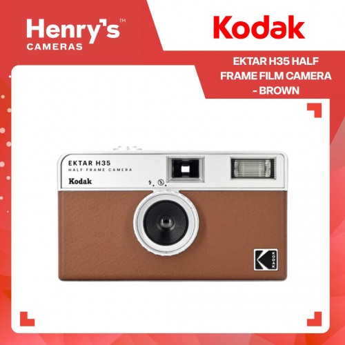 Kodak Ektar H35 Half Frame Film Camera - Brown