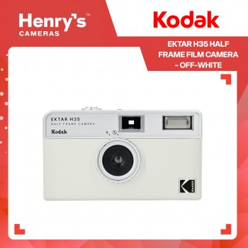Kodak Ektar H35 Half Frame Film Camera - Off-White Kodak Ektar H35 Half Frame Film Camera - Off-White