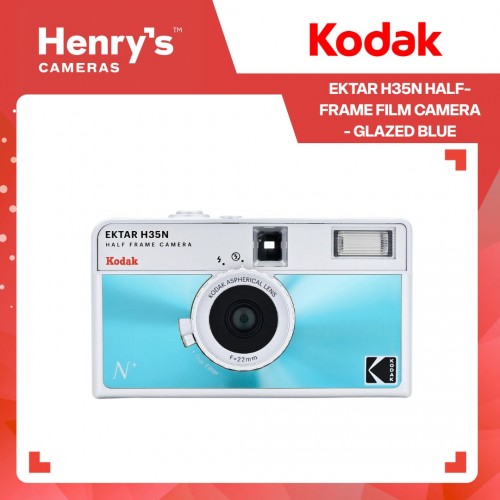 Kodak Ektar H35N Half-Frame Film Camera - Glazed Blue