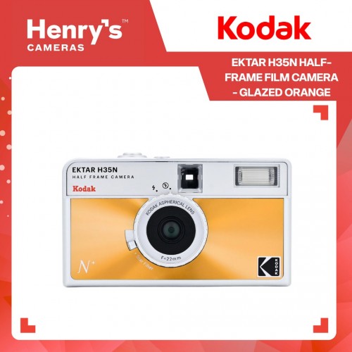 Kodak Ektar H35N Half-Frame Film Camera - Glazed Orange