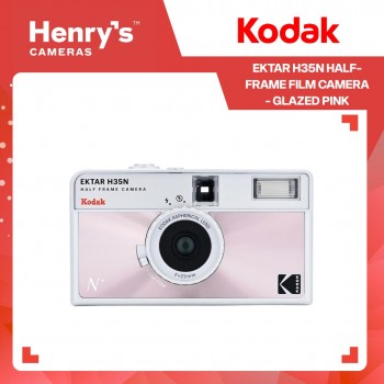 Kodak Ektar H35N Half-Frame Film Camera - Glazed Pink Kodak Ektar H35N Half-Frame Film Camera - Glazed Pink