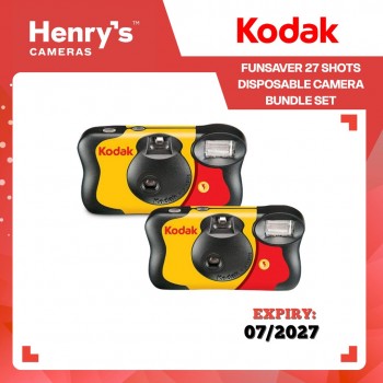 Kodak FunSaver 27 Shots Disposable Camera Bundle Set