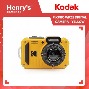 Kodak PIXPRO WPZ2 Digital Camera - Yellow Kodak PIXPRO WPZ2 Digital Camera - Yellow