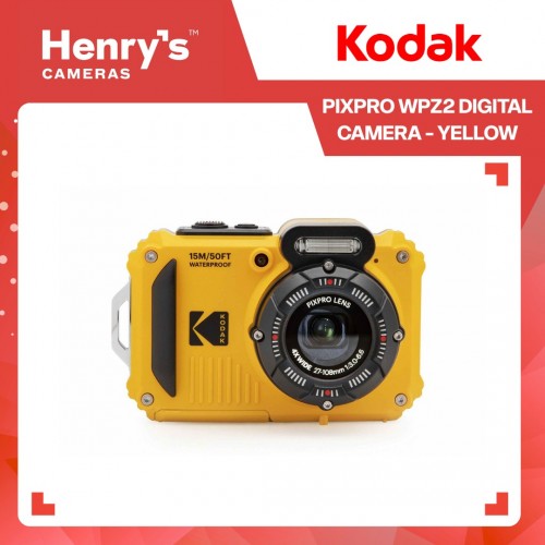 Kodak PIXPRO WPZ2 Digital Camera - Yellow
