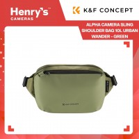 K&F Concept Alpha Camera Sling Shoulder Bag 10L Urban Wander - Green