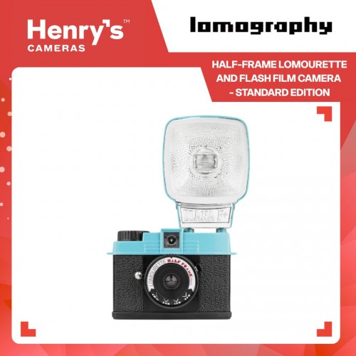 Lomography Half-Frame Lomourette and Flash Film Camera - Standard Edition