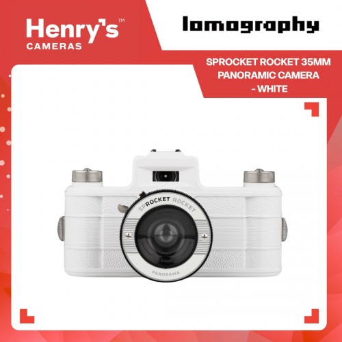 Lomography Sprocket Rocket 35mm Panoramic Camera - White