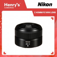 Nikon Z 40mm F2 WW Lens Nikon Z 40mm F2 WW Lens